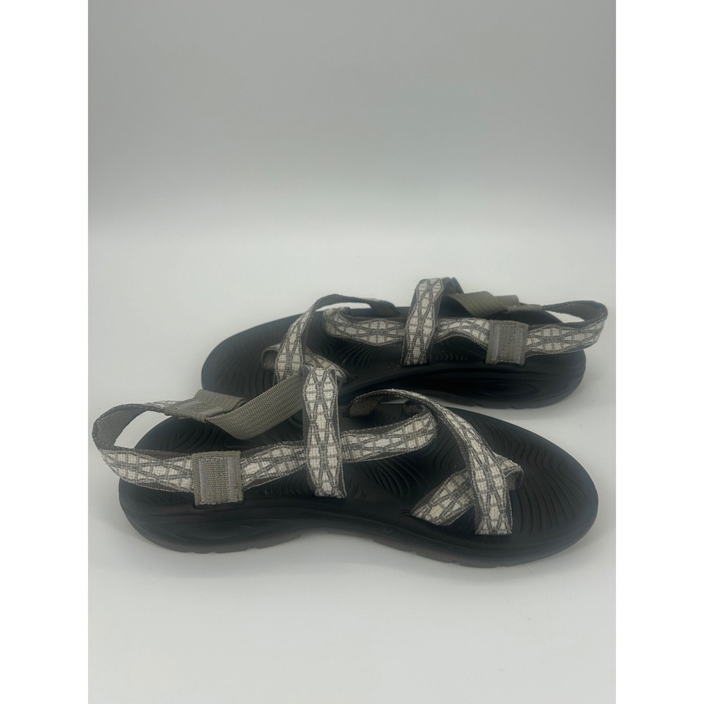 Chaco Women's Size 8 Gray Strappy Outdoor Hiking Sport Sandals - Picture 2 of 6